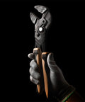 10 Inch Adjustable Pliers Wrench With Quick Adjust Push Button And Parallel Jaws From CRV Steel, held in a gloved hand
