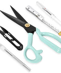Heavy Duty Tailor Scissors For Multi Purpose Sewing And Crafting Fabric Leather Cutting Industrial Sharp Shears 10 Inch Green