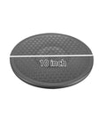 10 Inch Heavy Duty Rotating Swivel Stand 2 Pack Lazy Susan Turntable with Steel Ball Bearings Anti Slip Design top view
