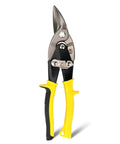 10 Inch Aviation Tin Snips Right Cut for Straight and Right Curve Cuts Heavy Duty Sheet Metal Cutter with yellow handles