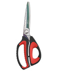 10 Inch Heavy Duty Scissors With Titanium Coating Forged Stainless Steel Blades For Pruning Gardening Fabric And Household Tasks Rust Resistant