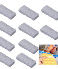 10 Pack Sealing Clip Zipper With Sliding Grip Airtight Vacuum Storage Bags Seals For Fresh Food Space Saving Organization