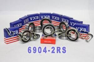 10 Sealed Bearing 6904-2RS 20x37x9 - VXB Ball Bearings