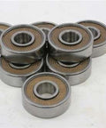 10 Sealed Bearing 8x12x3.5 Miniature - VXB Ball Bearings