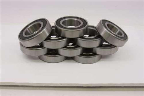 10 Sealed Bearing R2-2RS ABEC-5 1/8x3/8x5/32 inch - VXB Ball Bearings