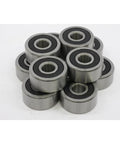 10 Sealed Bearing R3-2RS 3/16x1/2x0.196 inch Miniature Bearings - VXB Ball Bearings
