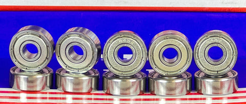 10 Shielded Bearing R4AZZ 1/4x3/4x9/32 inch Miniature - VXB Ball Bearings