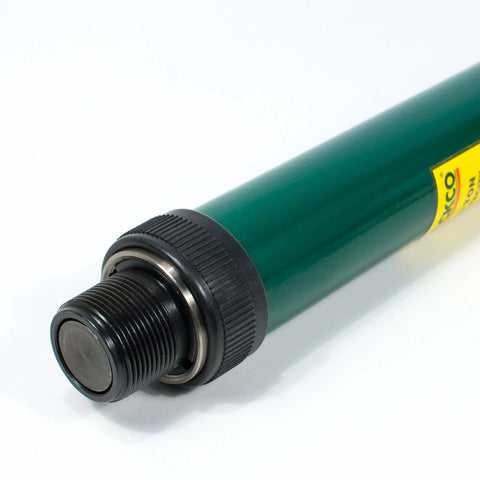 Close-up of a 10 Ton Capacity 10" Stroke Hydraulic Ram, replacement-ready, designed for shop use and equipment builds