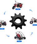 10 Tooth Front Sprocket For 420 Chain With Five Eighth Inch Bore Fits Coleman CT200U CT200U EX BT200X RB200 Predator and Go Karts