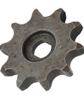 10 Tooth Sprocket For General Chain Gear And Motor Gear In Speed Reduction Systems Crafted From Premium Carbon Steel