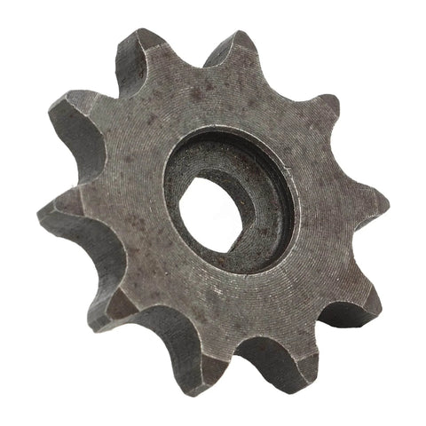 10 Tooth Sprocket Lightweight Carbon Steel Gear For Ordinary Chains 12.5mm Pitch 7mm Thick Easy To Install Motor Pinion Gear