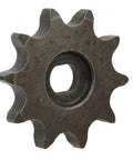 10 Tooth Sprocket For General Chain Gear And Motor Gear In Speed Reduction Systems Crafted From Premium Carbon Steel