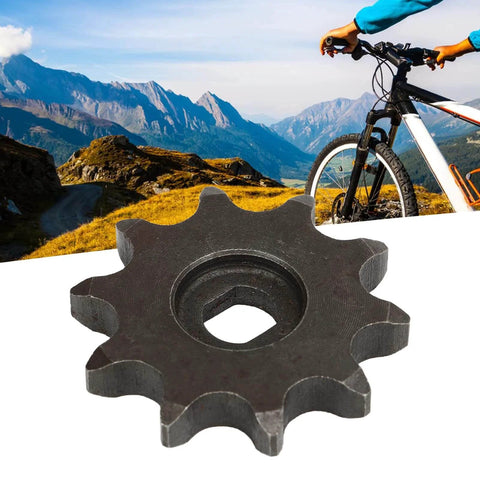 10 Tooth Sprocket For General Chain Gear And Motor Gear In Speed Reduction Systems Crafted From Premium Carbon Steel displayed outdoors