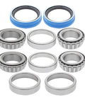 Two Pack 10000 Lbs Trailer Axle Bearing Kit With Inner Cone 28580 Inner Race 28521 Outer Cone 25580 Outer Race 25520 And Oil Seal 091030