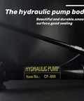 10000 psi Hydraulic Hand Pump 2 Speed Power Pack Hydraulic Lifting Pump side view with CP-800 label