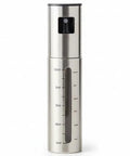 100ml Stainless Steel Olive Oil Spray Bottle Pro Grade Refillable Mister With Graduated Metal And Glass Design