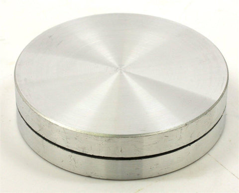 100mm Lazy Susan Aluminum Bearing for Glass Turntables - smooth 360° rotation, durable, low-profile design
