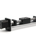 ✝️ 100mm effective stroke length linear rail guide with square linear rails ballscrew sfu1605 with nema 17 stepper motor for diy cnc router parts