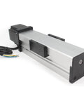 100mm Length Travel Fully Enclosed Linear Stage Actuator with Square Linear Rails Ballscrew SFU1605 with NEMA23 Stepper Motor