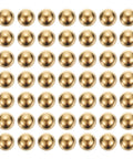 100pcs 6mm Solid Brass Bearing Balls - Industrial Brass Ball Spheres for Machinery, Automotive, and DIY in grid layout