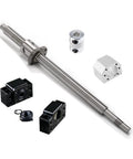 1050mm SFU1605 CNC Ball Screw Assembly with Ballnut, BK12 BF12 Supports & Coupler, 16mm Diameter 5mm Pitch RM1605 End Machined
