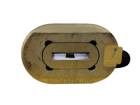 Two 12-1/4 Inch Electric Trailer Brake Magnet Replacement Kit for 10K Brake Assemblies, close-up of brake magnet with wiring