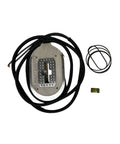 Two 12-1/4 Inch Electric Trailer Brake Magnet Replacement Kit for 10K Brake Assemblies shown with magnets and wiring