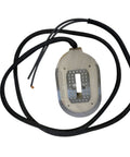 Two 12-1/4 Inch Electric Trailer Brake Magnet Replacement Kit for 10K Brake Assemblies showing one magnet with wires