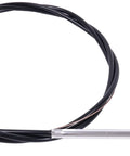 Durable 10 foot control cable designed for RO5B Dump Body PTO push-pull systems with 3/8-24 and 1/2-20 THD fittings
