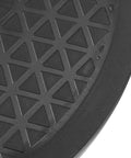 Close-up of textured surface on 4 Pack 10 Inch Rotating Swivel Turntables With 360 Degree Rotation And Steel Ball Bearings, Heavy Duty Lazy Susan