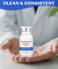 10ml Glass Vial Solution With Triple Seal Hermetically Sealed For Contamination Free Storage And Clear Visual Inspection held in hands