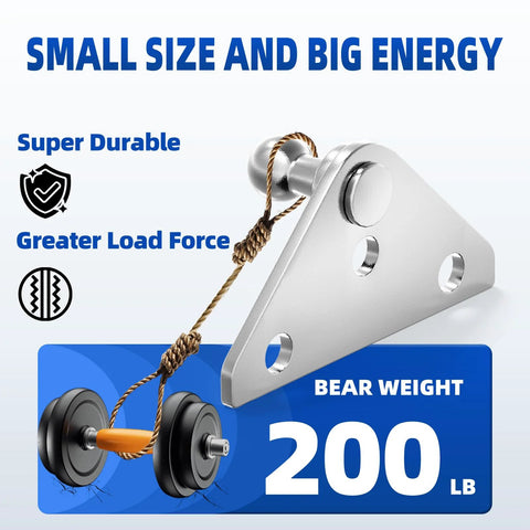 10mm Ball Stud Mounting Bracket Kit For Universal Gas Struts with angled bracket and weight capacity display.