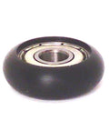 10mm Bore Bearing with 38.5mm Plastic Tire 10x38.5x12mm - VXB Ball Bearings