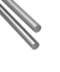 2Pcs 10mm x 100mm Linear Rail Rod Shafts, case hardened chrome plated C45 carbon steel linear motion guides for CNC and 3D printers