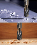 Straight Shank Twist Drill Bits 10mm Gold Titanium & Black Nitride Coated High Speed Steel HSS 4341 drilling metal and wood