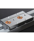 10mm=0.39" Inch Three Roller Bearing Linear Slide Block Without Linear Guide - VXB Ball Bearings