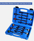 10pc 1/2" Drive Torque Limiting Extension Stick Set in blue blow-molded case, showing 8" 65-150 ft.-lb. impact torque sticks.