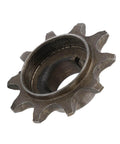 10T Iron Alloy Front Sprocket Cog For 415 Chain Motorized Gear Replacement Direct Fit Easy Installation, rugged metal gear for bikes.
