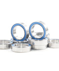 10x15x4mm Ball Bearings Set 6700 2RS Blue Rubber Sealed ABEC 3 High Precision Chrome Steel 52100 Pack of 10