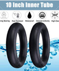 Inner Tire,10x2.125 Inner Tube for Electric Scooter Tire Replacement Wheels with 0° Valve Stem, 10-inch, waterproof features.