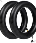 10x2.125 Inner Tube (2-Pack) for Electric Scooters – 0° Straight Valve Stem – Fits 10-Inch Tires, shown with installation tools.