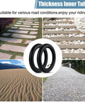 Inner Tire,10x2.125 Inner Tube for Electric Scooter Tire Replacement Wheels with 0° Valve Stem for varied road surfaces