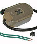 Electric Brake Magnet For 10 Inch By 2 And A Quarter Inch Dexter And Hayes Trailer Brakes Replacement Oval Magnet With Green Wire Includes Spring And Retaining Clip Best Fit For 1987 To 1993 Brakes