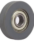 10x35x10 Polyurethane Rubber Bearing with tire 10x35x10mm Sealed Miniature - VXB Ball Bearings
