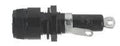 Top Shelf High Profile Panel Mount Fuse Holder And Terminal Block, black, 3.81x3.30x0.79 inches, designed for tight electrical setups.