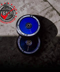 110mm AIR Scooter Wheels Black Blu Ray Lightweight Durable Pro Scooter Wheels Built for Smooth Control Easy Installation and Stable Trick Performance