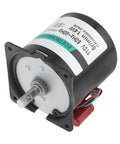 2.5RPM Synchronous Gear Motor, AC Motors 110V 60KTYZ CW/CCW High Torque Permanent Magnet Micro Electric Motor front view