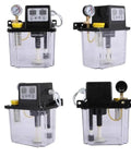 110V Auto Lube Pump With Digital Control And Dual Displays Plus Pressure Gauge For CNC Machines And Industrial Lube Systems Built To Handle Heavy Duty Runs With 1 Liter Capacity