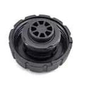Mercedes-Benz Radiator Cap Replacement 2105010615 A2105010615 fit 2001-2016 models, black durable material, top view