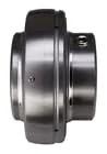 Side view of 1-1/4 Inch Stainless Steel Insert Bearing With Set Screw Locking, Greaseable, Wide Inner Race, Spherical Outer Race, 440C Stainless Steel